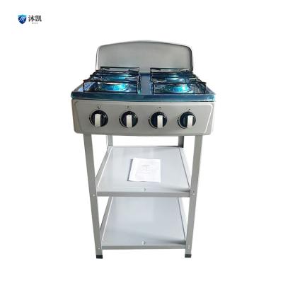 China Hotel Freestanding kitchen 4 burner table top stove with leveling legs for sale