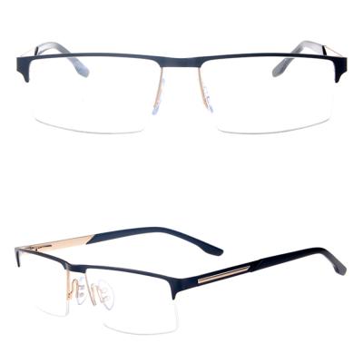 China High Quality Men's Rectangle Glass Optical Medicated Reading Glass Frames for sale