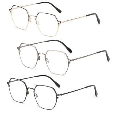 China Decorate the optical frame of 2022 new model Metal Spectacle Frame fashion glasses wholesale glass for sale