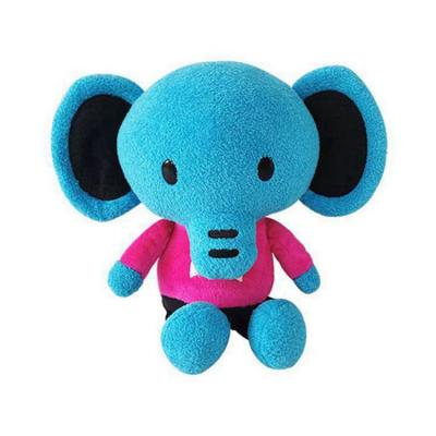 China Handmade Chinese Brand 9 Inches Or Customized Size Elephant Stuffed Plush Toys for sale