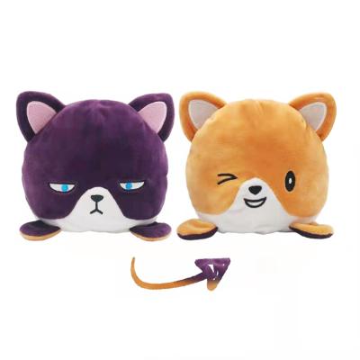 China Handmade Chinese Brand Cost Price Flip Plush Toys Reversible Plush Stuffed Toy for sale