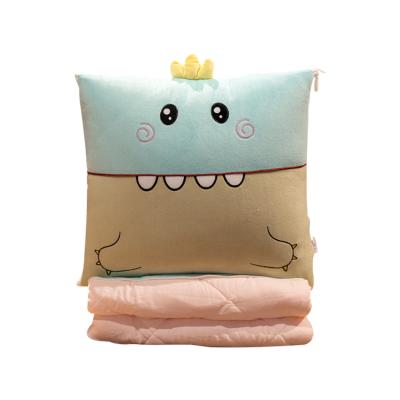 China Anti-Static Chinese Manufacturer Feel Plush Easy Clean Soft Travel 2 in 1 Pillow Cover for sale