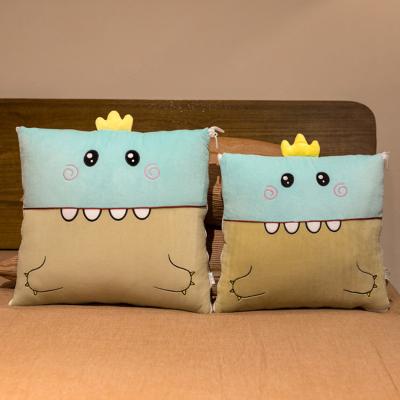 China Anti-Static Durable Customized Sizes Washed Cotton Filling Material Summer 2 In 1 Pillow Cover for sale