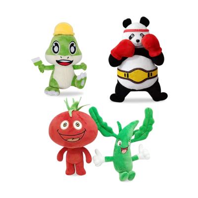 China Custom plush handmade toys mascot to be traced to sample animation cartoon custom doll for sale