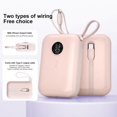 China Portable 21700 Battery Power Bank 10000mah Fast Charging 79*57.7*26.9mm for sale