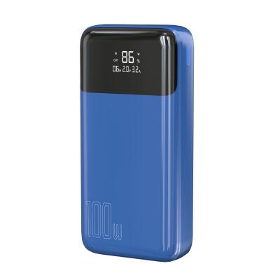 China Black 100W Power Bank Overcharge Protection / Short Circuit Protection for sale