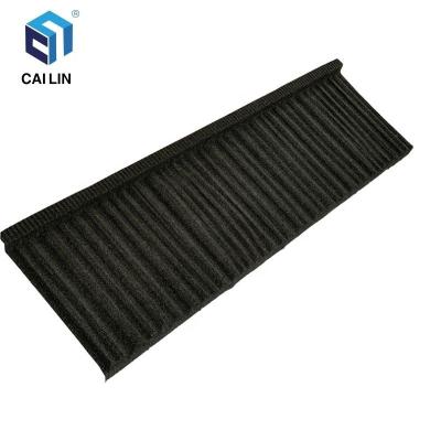 China Modern Hot Selling Shingle Type Self Locking Low Cost Stone Coated Metal Roof Milan Tile For Building for sale