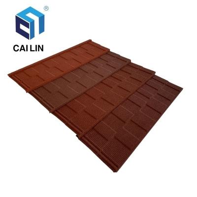 China China Manufacturer Roofing Construction Materials Modern High Quality Color Steel Plate Galvanized Zinc Aluminum Tone Coated Metal Tile for sale