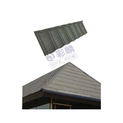 China Modern Metal Roofing Prices In Classic Color Stone Coated Metal Roofing Sheets for sale