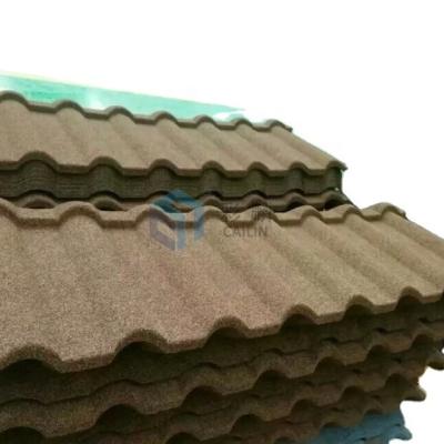 China Modern Made In China Quotation Color Stone Coated Metal Roof Milan Tile For Building for sale