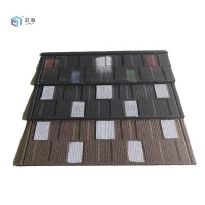 China Modern economical high quality design decorative colorful stone coated deck structure roofing shingles for sale