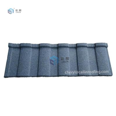 China EUROPEAN Light Rainbow Tile Corrugated Stone Coated Metal Roofing Shingles for sale