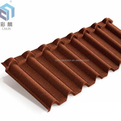 China EUROPEAN Chinese Modern Building Materials Corrugated Stone Coated Metal Roof Tiles Online Technical Support for sale