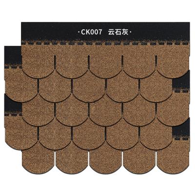 China Modern Asphalt Roof Shingle Fish Scale for sale