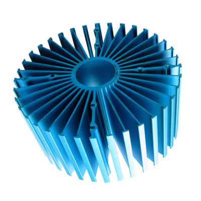 China Decorations Customized complex shape thin-walled aluminum radiator CNC machining spray painting anodizing for sale