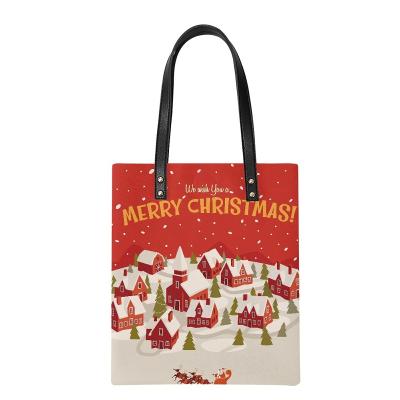 China High Quality Reusable Magnetic Buckle Shopping Bag Literature and Christmas Art Shopping Bag Large for sale