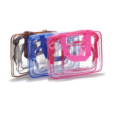 China Hot Selling Fashion Customized Cosmetic Packaging Beauty PVC Bag For Makeup for sale