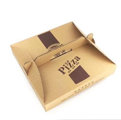 China SY Disposable Industrial Wholesale Custom Printed Large Factory Food Paper Pizza Box Paper Box Packaging Full Color Printing Supplier for sale