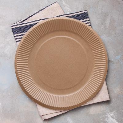 China Wholesale Minimalist Biodegradable Disposable Tableware Cake Pizza Paper Sushi Dishes And Dishes for sale