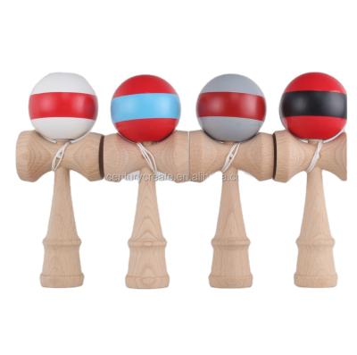 China Educational DIY Toy Set Custom Kids Wooden Kendama Ball Toys Supplier for sale