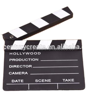 China China Wholesale Wooden Shooting Props Wooden Tap Dish Movie Applause-Stick Theater Board for sale