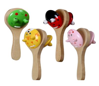 China Toy Cheap Hand Clapper Battery Operated High Quality Wooden Toys for sale