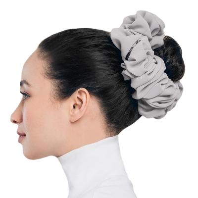 China Wholesale Comfy Oversized Headband Hair Scrunchies Malaysia Chiffon Hair Scrunchies High Quality Muslim Hijab for sale