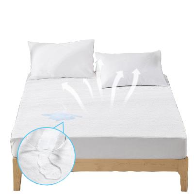 China Single King Size Bedspread Mattress Protector Cover Fit Bed Spread Waterproof Hypoallergenic Vinyl Free for sale