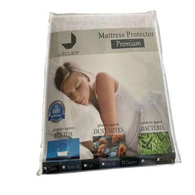 China Foam Mattress Protector Terry Single Sheets Waterproof Vinyl Free Mattress Protector For Home for sale