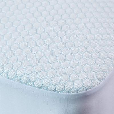 China Single Anti-allergic Waterproof Mattress Protector Fabric Ticking Anti Mite Mattress For Home Hotel Mattress Cover for sale