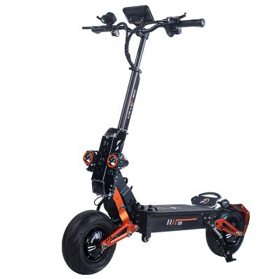 China Unisex Long Range 2023 5000W Dual Motor Powerful High Speed ​​Full Suspension Folding Electric Scooter For Adult With CE EEC Certificate for sale