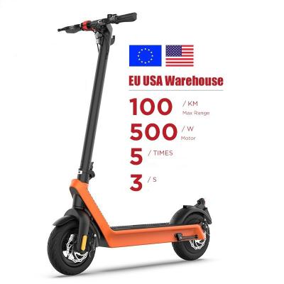 China 2022 2023 Wholesale Unisex 1000W China New 10 Inch Two Wheel Foldable Electric Scooter Eu Warehouse For Adult With CE EEC Certificate for sale