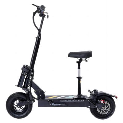 China 2023 New France Germany Eu Europe Warehouse Wholesale Best 60V 1200W Power Two Wheel Unisex Europe Folding Electric Scooter For Adult for sale