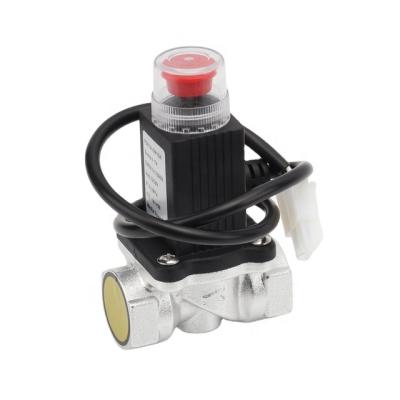 China General Homepdg LPG Natural Gas Emergency Shut Off Solenoid Valve DC9V-12V For Home Safety Solenoid Valve for sale