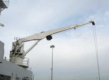 China Marine Electric Hydraulic Pipe Handling Cranes for sale