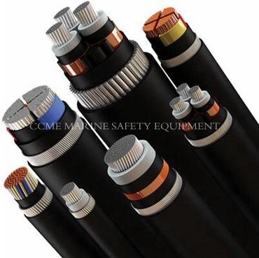 China Ship Multicore PU PUR Sheathed Steel Wire Armoured offshore Marine Cable for sale