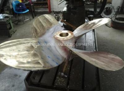 China Ship Diameter 1000-3000mm Sized 4 Blades Marine Propellers for sale