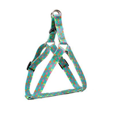 China Hot Selling Sustainable Pet Harness Blue Nylon Dog Soft Adjustable for sale