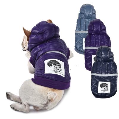 China Sustainable Self Warming Comfort Soft Puppy Clothes Windproof Fashion Dog Coat for sale