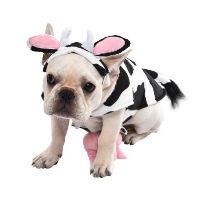 China Funny Halloween Viable Christmas Dress Cosplay Pet Dog Costume Clothes for sale