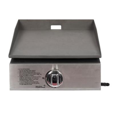 China Easily Assembled Professional Gas Grill with One Pan, A-Burner, Portable Grill, Table Top for sale