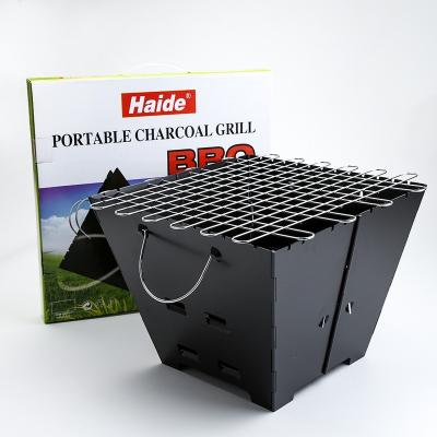 China Folding Charcoal Grill BBQ Grills for Outdoor Picnic, Camping, Patio Backyard Cooking for sale