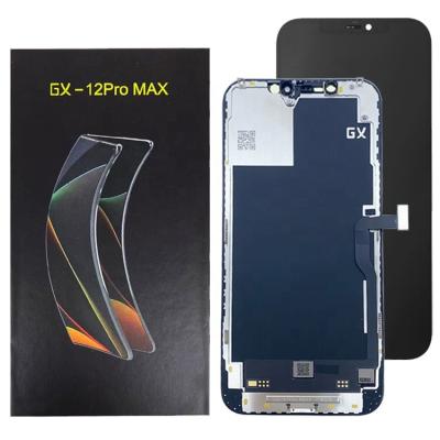 China Soft OLED LCD For iPhone 12 Pro Max Soft LCD Screen GX OLED Quality For iPhone 12 Pro Max Screen Replacement for sale