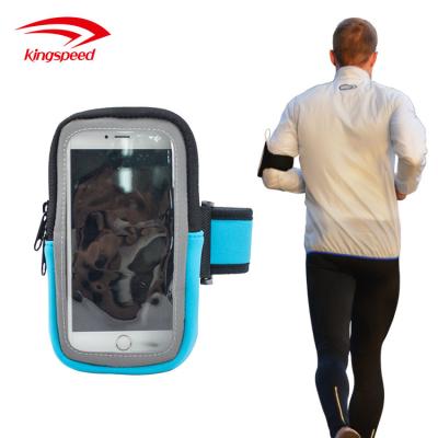 China Customized Portable Waterproof PVC Sport Running Increasing Outdoor Arm Bag For Mobile Phone Gym Bag For Running for sale