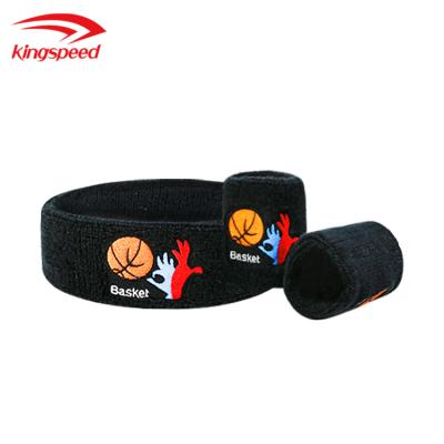 China Wholesale Custom Suit Tennis Universal Sports Headband Basketball Wrist Sweatband for sale