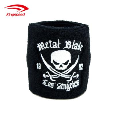 China Universal Halloween Wristband Embroidery Funny Kid Sweated Personalized Wrist Protector With Unique Style for sale