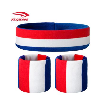 China Universal Promotion Team Training Protective Wristbands Cheap High Elastic Gym Sports Headbands For Dance for sale