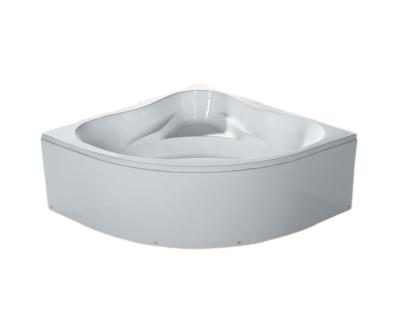 China Wholesale Acrylic Skirted Corner Bathtub Traditional Price New Appropriate Design With A Curved Skirt for sale