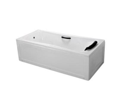 China Factory Supply Traditional Appropriate Price Acrylic Skirted Soaking Tub With Two Skirts for sale