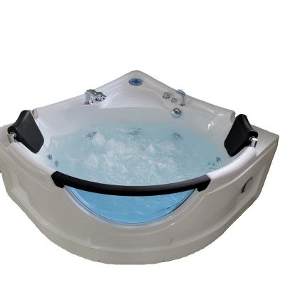 China New Luxury 2 Person Jacuzzi Bathtub Freestanding Spa Massage Bathtub With Big Water Jet for sale